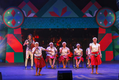 「中國與葡語國家文藝晚會」佛得角傳統Batuque鼓歌唱演出