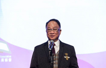 香港电视专业人员协会会长徐小明先生在开幕礼上致辞